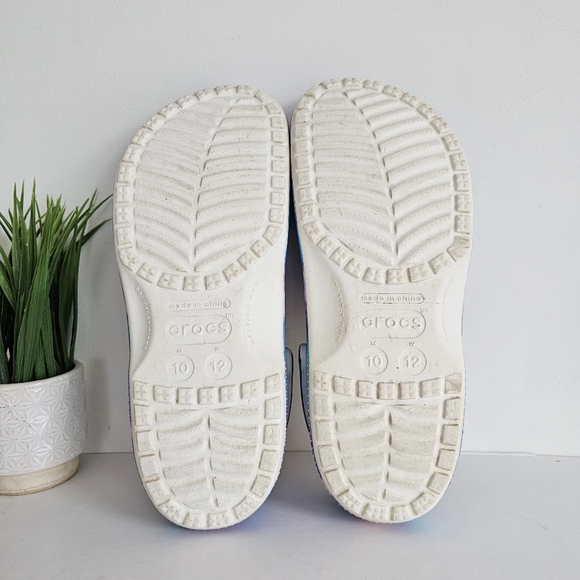 Crocs Classic Out Of This World Tie-Dye Multicolored Clogs Size 10 Men 13 Women - Picture 13 of 16